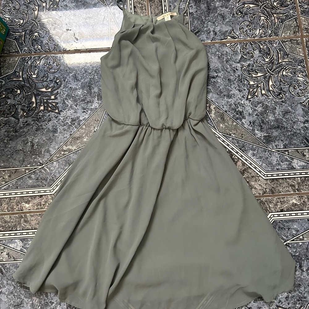 SeaFoam Green Dress
